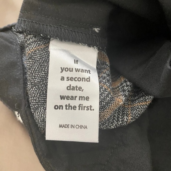 Pacsun Women Slim Stretch Cropped Ankle Cargo Pants Size Medium Gray Plaid - Picture 8 of 9